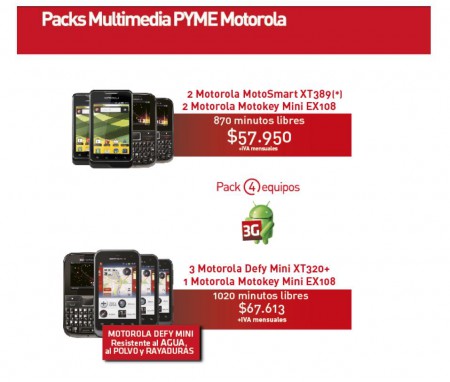Pack Multimedia 4 Equipos